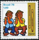 Brazil 1978 Folk Music-Stamps-Brazil-Mint-StampPhenom