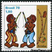 Brazil 1978 Folk Music-Stamps-Brazil-Mint-StampPhenom