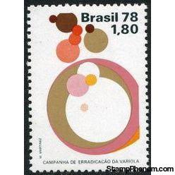Brazil 1978 Smallpox Eradication-Stamps-Brazil-Mint-StampPhenom