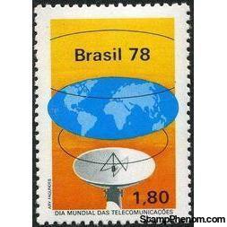 Brazil 1978 Telecommunications Day-Stamps-Brazil-Mint-StampPhenom