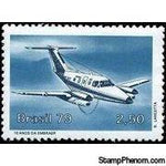 Brazil 1979 Aeronautical Industry Anniversary-Stamps-Brazil-Mint-StampPhenom