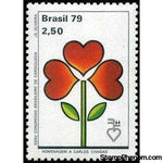 Brazil 1979 Cardiology Congress-Stamps-Brazil-Mint-StampPhenom