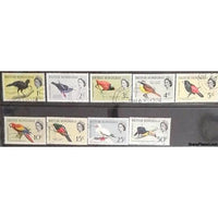 British Honduras Birds, 9 stamps-Stamps-British Honduras-StampPhenom