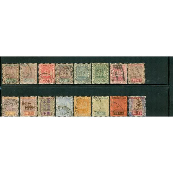 British Guiana Lot , 16 stamps - British Guiana Lot , 16 stamps