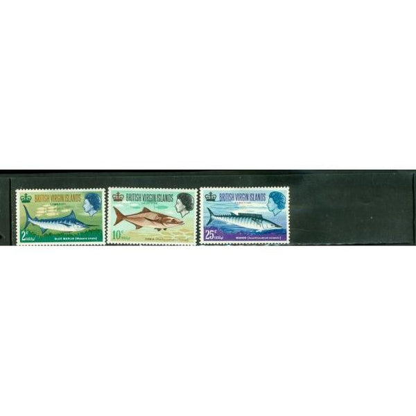 British Virgin Islands Fishes , 3 stamps - British Virgin Islands Fishes , 3 stamps