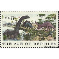 United States of America 1970 Brontosaurus, Stegosaurus, Iguanodon