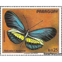 Paraguay 1973 Brush-footed Butterfly (Heliconius chestertoni)