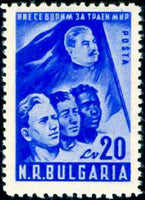 Bulgaria 1950 National Peace Conference-Stamps-Bulgaria-StampPhenom