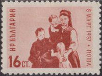 Bulgaria 1957 Women’s Day-Stamps-Bulgaria-StampPhenom