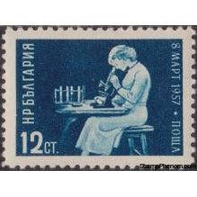 Bulgaria 1957 Women’s Day-Stamps-Bulgaria-StampPhenom