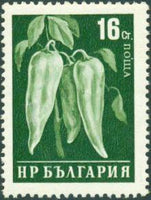 Bulgaria 1958 Vegetables-Stamps-Bulgaria-StampPhenom