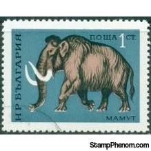 Bulgaria 1971 Prehistoric Animals-Stamps-Bulgaria-StampPhenom