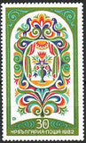 Bulgaria 1982 Wall Ornaments of Old Bulgarian Houses-Stamps-Bulgaria-StampPhenom