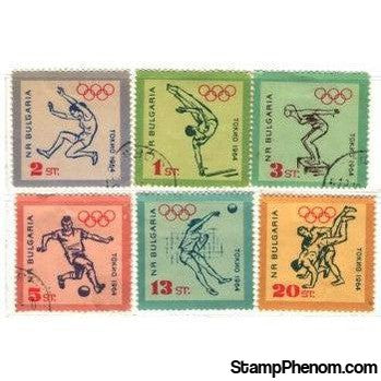 Bulgaria Olympics Lot 3 , 6 stamps