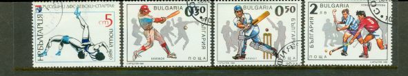 Bulgaria Olympics Lot 5 , 4 stamps