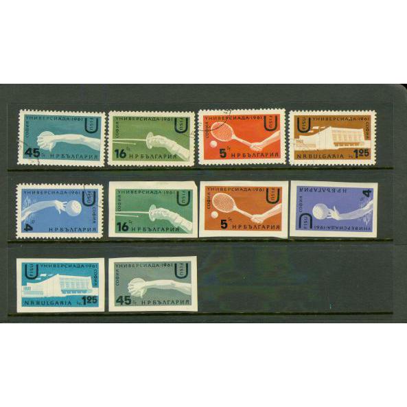 Bulgaria Olympics , 10 stamps