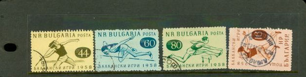 Bulgaria Olympics , 4 stamps