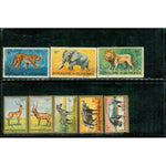 Burundi Animals , 8 stamps