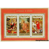 Burundi Christ Lot 2 , 1 souvenir sheet