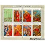 Burundi Christ Lot 5 , 1 souvenir sheet