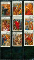 Burundi Christ Lot 2 , 9 stamps