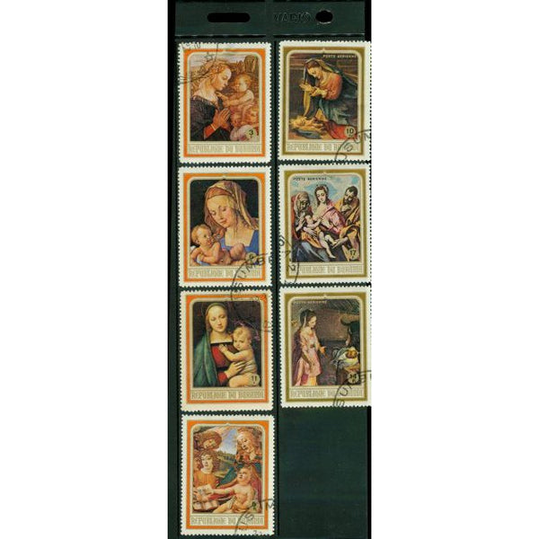 Burundi Christmas , 7 stamps