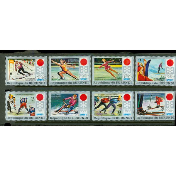 Burundi Olympics Lot 2 , 8 stamps