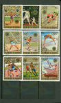 Burundi Olympics , 9 stamps