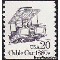 United States of America 1990 Cable Car 1880s