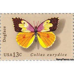 United States of America 1977 California Dogface (Colias eurydice)