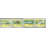 Cambodia Aircraft , 4 stamps