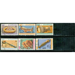 Cambodia Music Lot 2 , 6 stamps