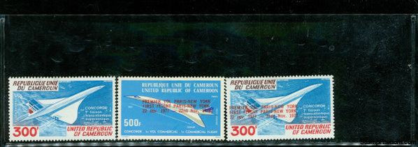 Cameroon Aircraft , 3 stamps