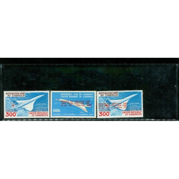 Cameroon Aircraft , 3 stamps