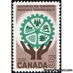 Canada 1961 Natural Resources for Tomorrow-Stamps-Canada-Mint-StampPhenom