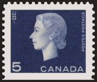 Canada 1962 Queen Elizabeth II, wheat sheaf-Stamps-Canada-Mint-StampPhenom