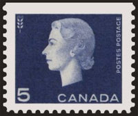 Canada 1962 Queen Elizabeth II, wheat sheaf-Stamps-Canada-Mint-StampPhenom