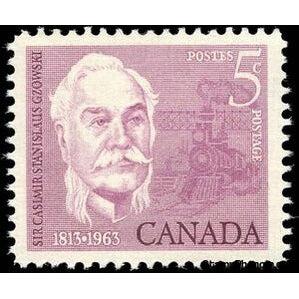 Canada 1963 150th Birth Anniversary of Sir Casimir Gzowski (1813-1898)-Stamps-Canada-Mint-StampPhenom