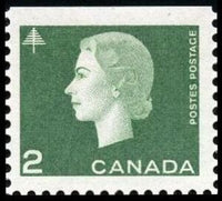 Canada 1963 Elizabeth II, tree-Stamps-Canada-Mint-StampPhenom