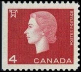 Canada 1963 Queen Elizabeth II, power pylon-Stamps-Canada-Mint-StampPhenom