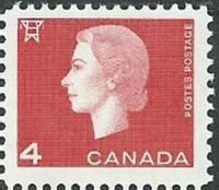 Canada 1963 Queen Elizabeth II, power pylon-Stamps-Canada-Mint-StampPhenom