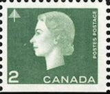 Canada 1963 Queen Elizabeth II, tree-Stamps-Canada-Mint-StampPhenom