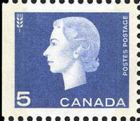 Canada 1963 Queen Elizabeth II, wheat sheaf-Stamps-Canada-Mint-StampPhenom