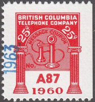 Canada 1963 Telephone - dated 1963-Stamps-Canada-Mint-StampPhenom