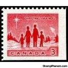 Canada 1964 Canadian Family - Imperf Bottom and Right-Stamps-Canada-Mint-StampPhenom