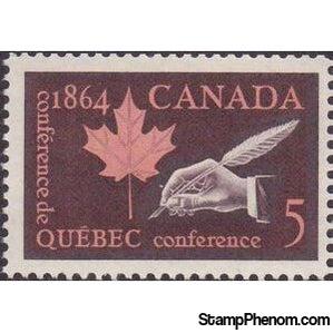 Canada 1964 Centenary of Quebec Conference-Stamps-Canada-Mint-StampPhenom