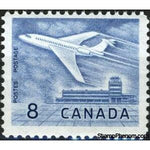 Canada 1964 Douglas DC-9 Airliner and Upland Airport, Ottawa-Stamps-Canada-Mint-StampPhenom