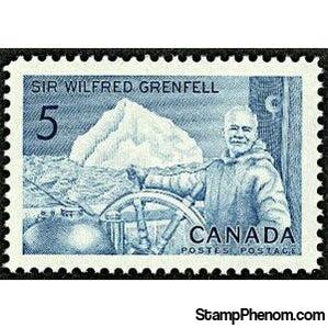 Canada 1965 Birth Centenary of Sir Wilfred Thomason Grenfell (1865-1940)-Stamps-Canada-Mint-StampPhenom