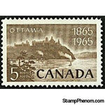 Canada 1965 Centenary of Proclamation of Ottawa as Capital-Stamps-Canada-Mint-StampPhenom