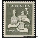 Canada 1965 Gifts from the Wise Men - Imperf Bottom-Stamps-Canada-Mint-StampPhenom